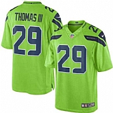 Nike Men & Women & Youth Seahawks 29 Earl Thomas III Green Color Rush Limited Jersey,baseball caps,new era cap wholesale,wholesale hats